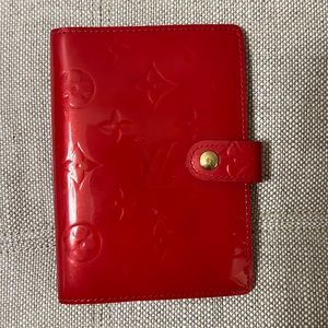 Louis Vuitton monogram vernis agenda pm